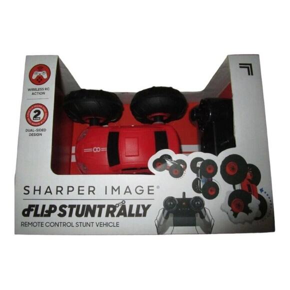 ✅ Sharper Image Remote Control RC Cars Flip Stunt Rally Car Toy for Kids, - Picture 2 of 11